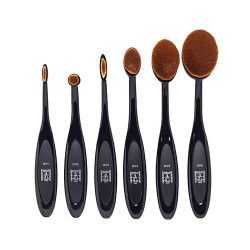 Set de Pinceaux Ovales - Kit de Pinceaux de Maquillage Professionnel